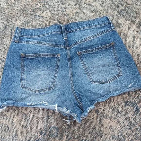 ❤️ Universal Thread highest rise shortie short denim cut off shorts - Picture 4 of 5